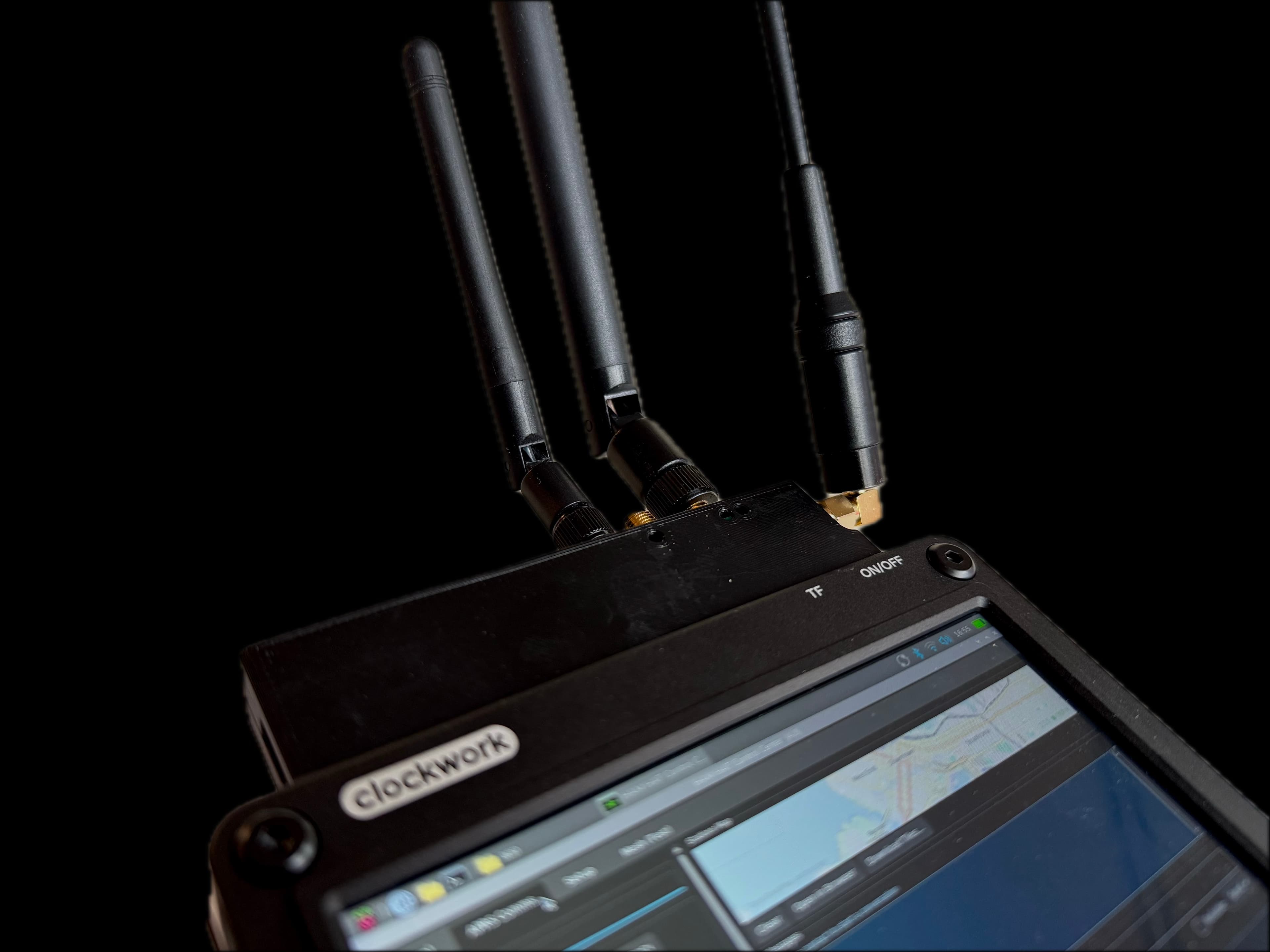 uConsole Ham Hat hardware installed on a uConsole setup